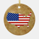 Search for map star christmas tree decorations Usa