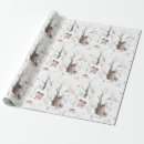 Search for forest friends wrapping paper Watercolor