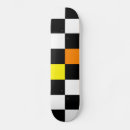 Search for checkerboard skateboards Colorful