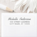 Search for stylist return address labels Minimalist