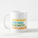 Search for vintage fathers day mugs The man myth legend