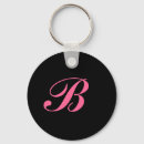 Search for monogram b key rings Black