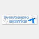 Search for invisible illness bumper stickers Warrior