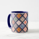 Search for quilt patterns mugs Vintage