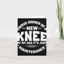 Search for knee replacement cards Sale