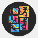 Search for football birthday party stickers League