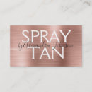 Search for spray tan business cards Professional