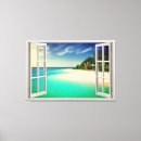 Search for beach in window canvas prints Nature
