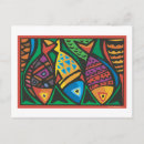 Search for fish design postcards Colourful