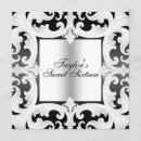 Search for damask design invitations White