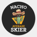 Search for funny skier stickers Powder