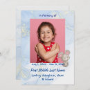 Search for baby celebration of life invitations Memorial service