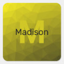 Search for monogram pattern stickers Geometric