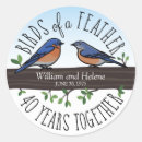 Search for bird feather stickers Birds of a feather