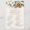 Search for whats in your purse games Baby shower
