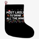 Search for wine christmas stockings Xmas