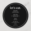 Search for thank you menus Minimalist