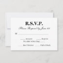 Search for number of guests rsvp cards Classic