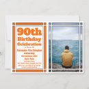 Search for 90th photo birthday invitations Party
