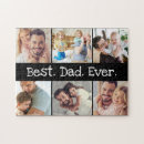 Search for best dad ever puzzles Photo collage