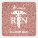 Search for registered nurse stickers Caduceus