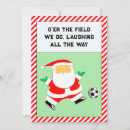 Search for funny soccer christmas cards Coach