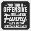 Search for funny offensive stickers Humour