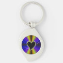 Search for star heart key rings Yellow