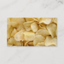 Search for potato business cards Chips