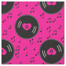Search for music fabric Retro