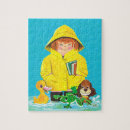 Search for girl and dog puzzles Animals