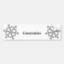 Search for snowing bumper stickers Snowflakes
