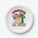 Search for beach christmas plates Palm tree