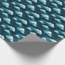 Search for blue cloud wrapping paper Whimsical