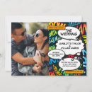 Search for comic wedding invitations Modern