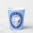 Search for woodstock paper cups Charles schulz