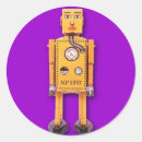 Search for science robot stickers Fiction
