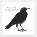 Search for raven bird stickers Corvid