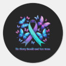 Search for suicide prevention stickers Brain