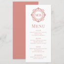 Search for rose gold menus Typography
