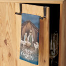 Search for christian christmas tea towels Baby jesus