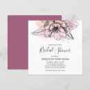Search for drawing square invitations Floral