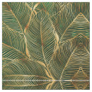 Search for leaves pattern fabric Gold