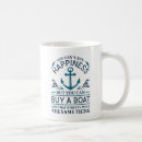Search for funny sailing mugs Yacht