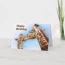 Search for giraffe birthday cards Illustration