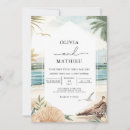 Search for watercolor wedding invitations Ocean