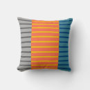 Search for grey blue orange cushions Stripes