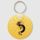 Search for southwestern rounded key rings Kokopelli