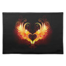 Search for angel placemats heart