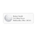 Search for golf return address labels Sports